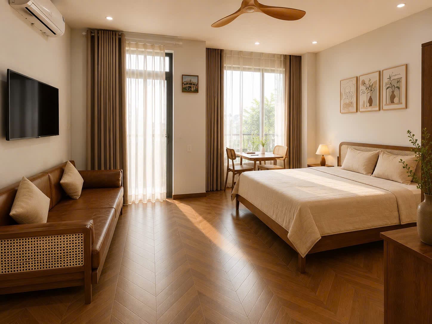 Không gian tại Lapin Homestay