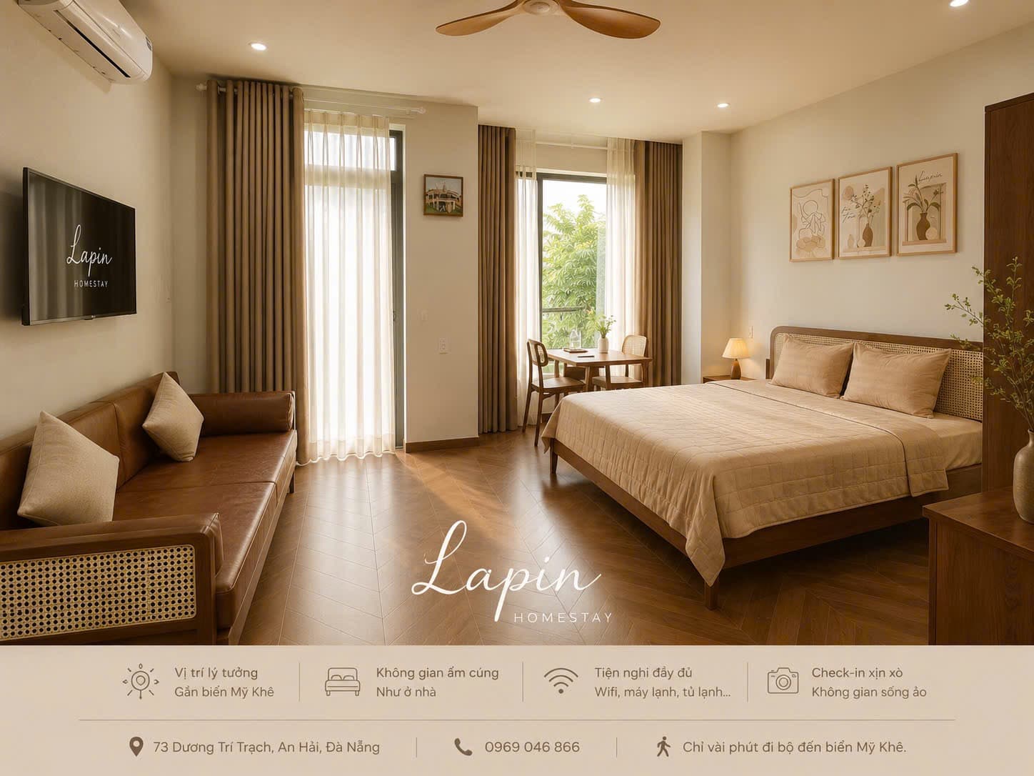 Không gian tại Lapin Homestay